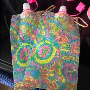 2 Lily Pulitzer water “bottles”. Selling as a set.